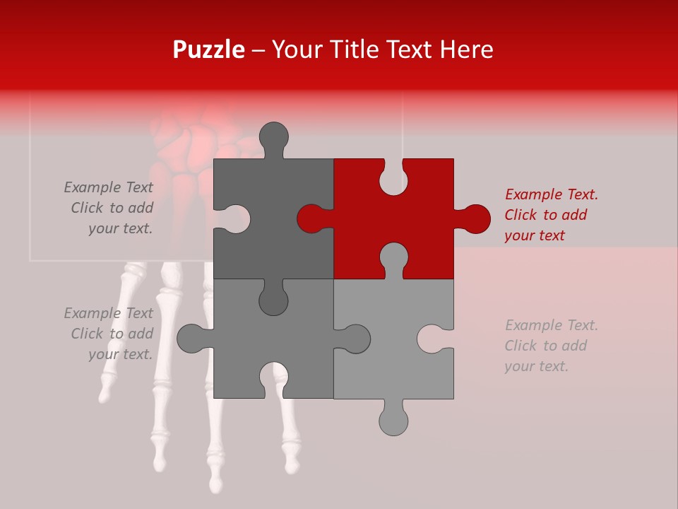 Motion Hand Heal PowerPoint Template