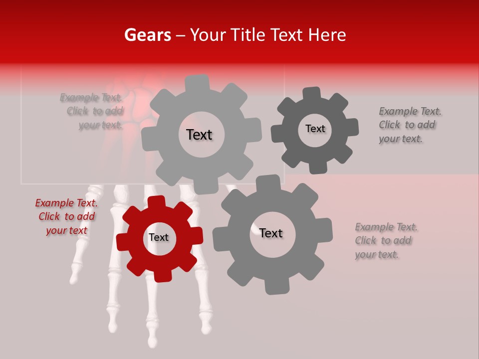 Motion Hand Heal PowerPoint Template