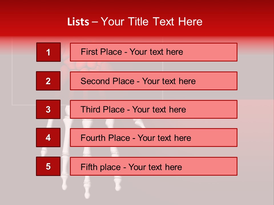 Motion Hand Heal PowerPoint Template