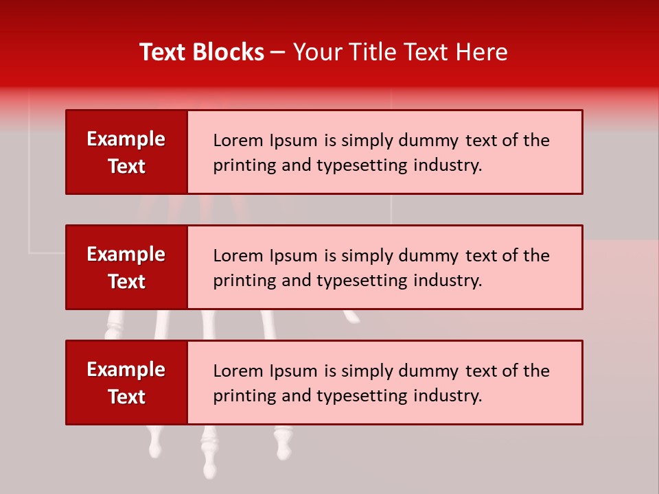 Motion Hand Heal PowerPoint Template