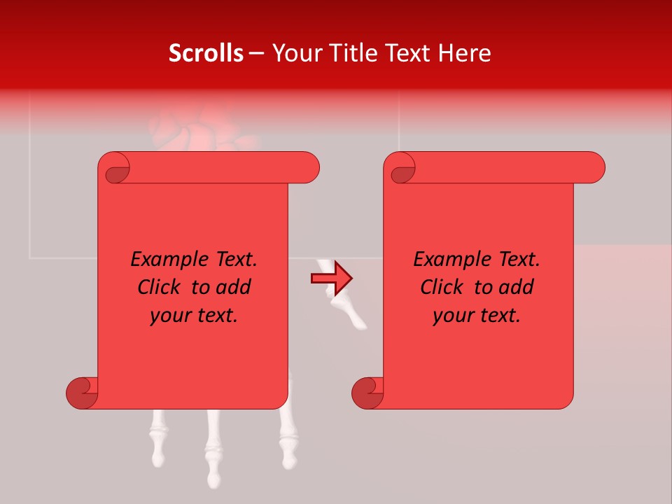 Motion Hand Heal PowerPoint Template