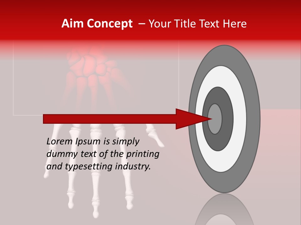 Motion Hand Heal PowerPoint Template