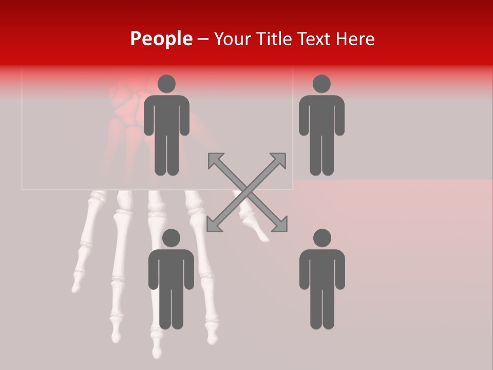 Motion Hand Heal PowerPoint Template