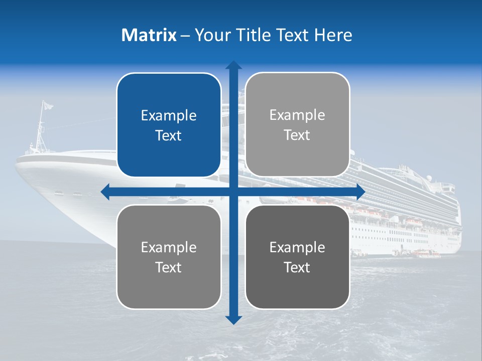 Liner Luxury Maritime PowerPoint Template