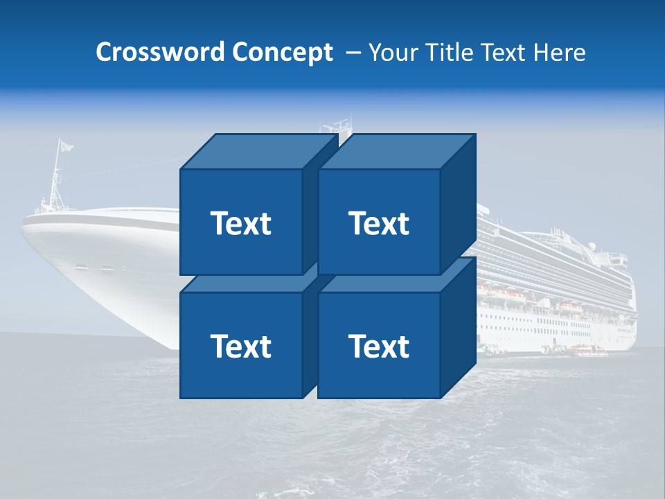 Liner Luxury Maritime PowerPoint Template