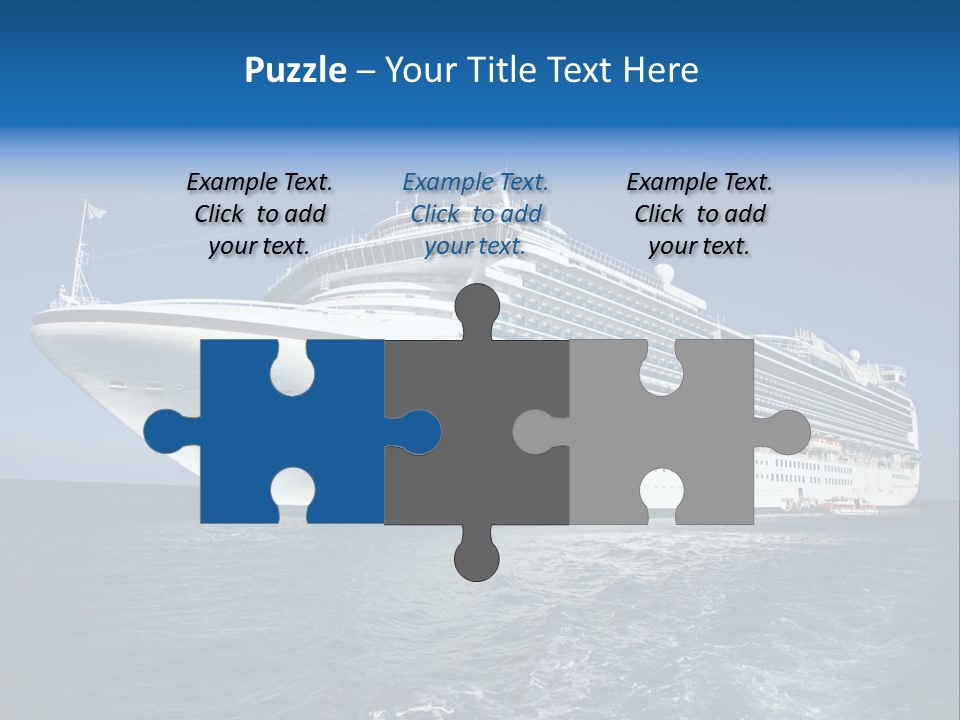 Liner Luxury Maritime PowerPoint Template