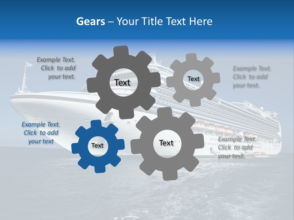 Liner Luxury Maritime PowerPoint Template