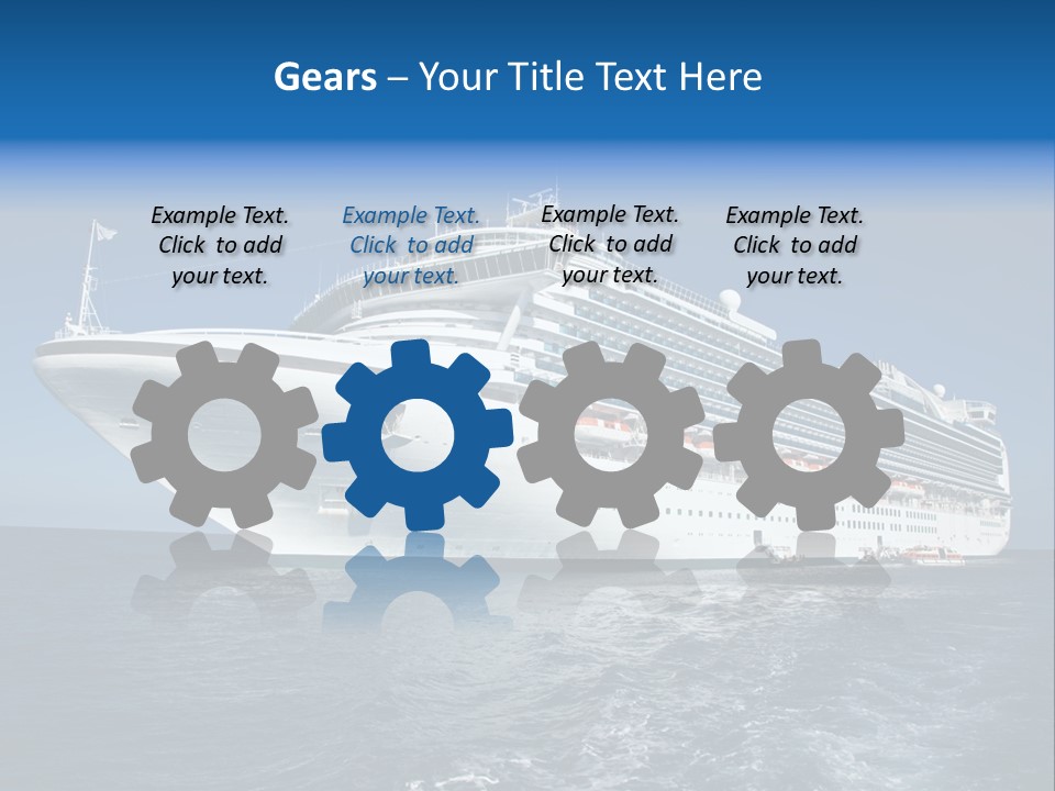 Liner Luxury Maritime PowerPoint Template