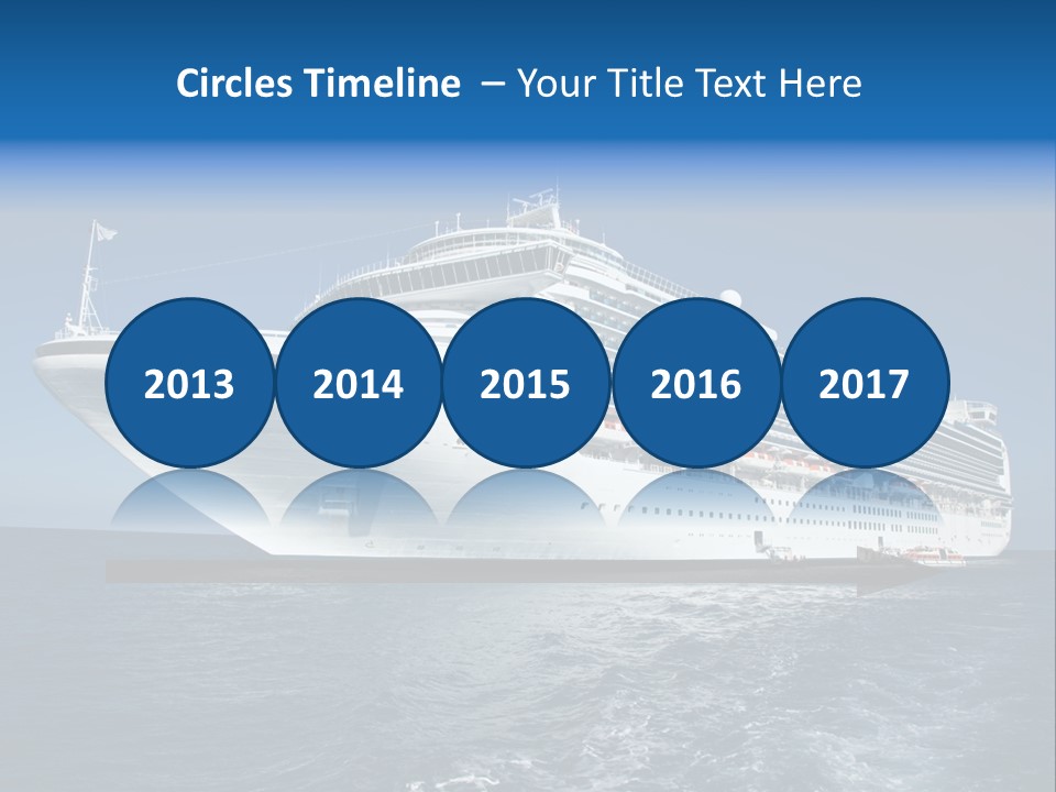 Liner Luxury Maritime PowerPoint Template