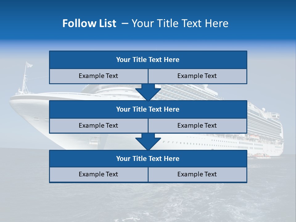 Liner Luxury Maritime PowerPoint Template