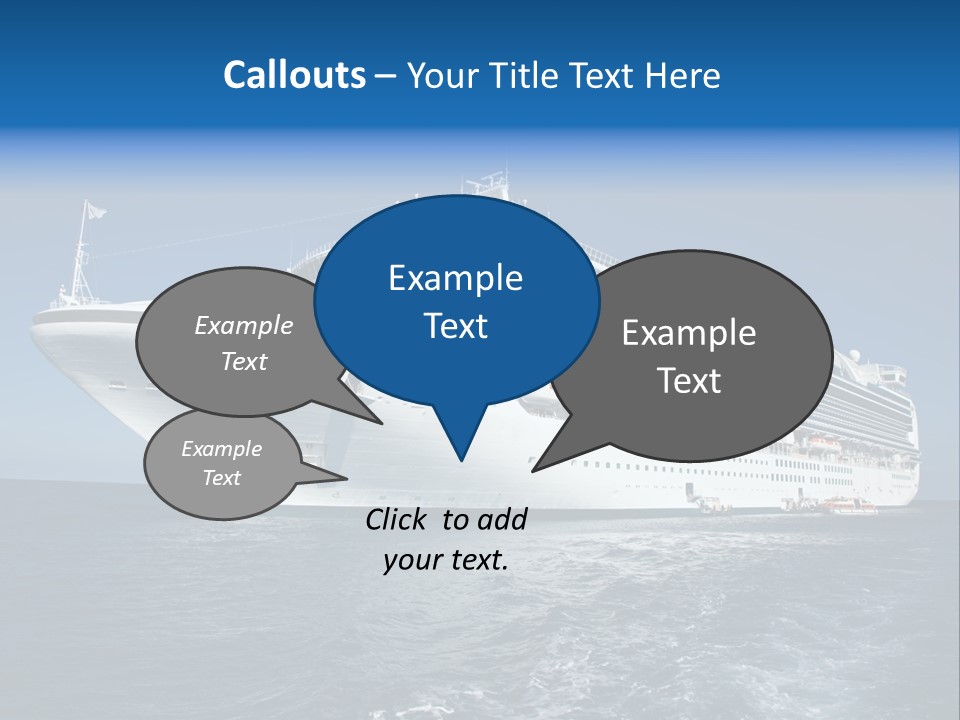 Liner Luxury Maritime PowerPoint Template