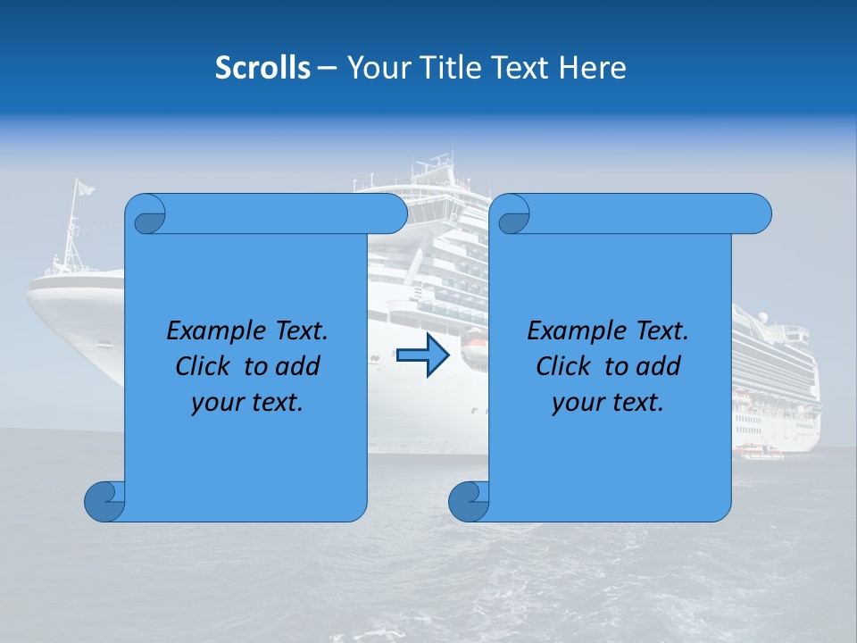 Liner Luxury Maritime PowerPoint Template