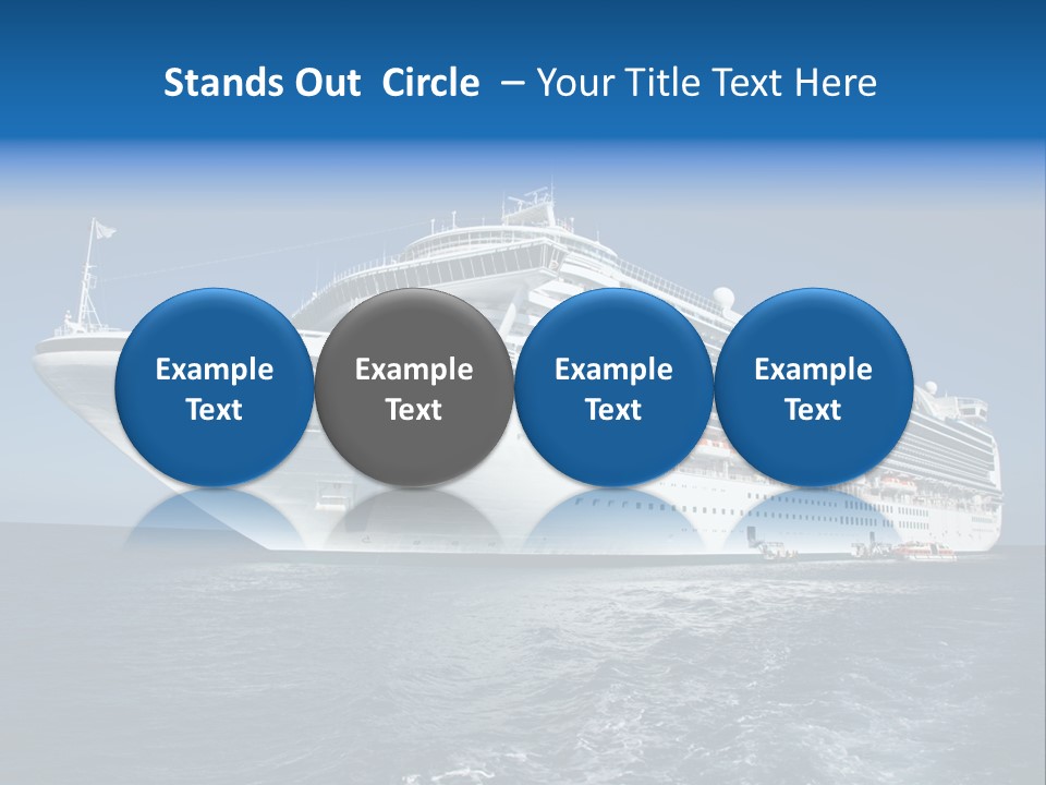 Liner Luxury Maritime PowerPoint Template