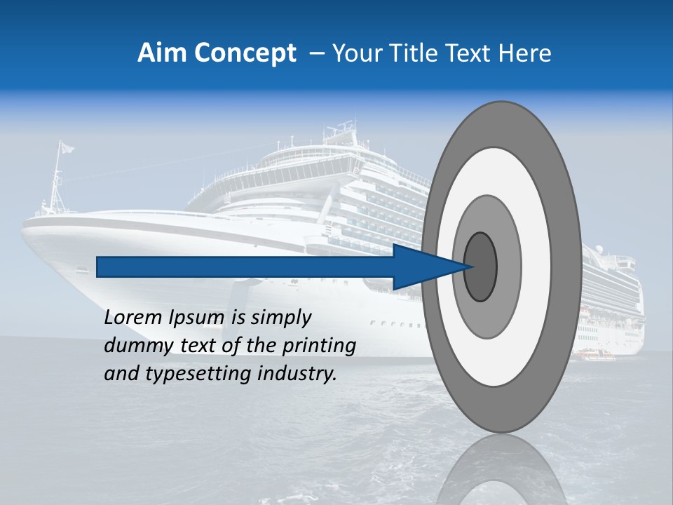 Liner Luxury Maritime PowerPoint Template