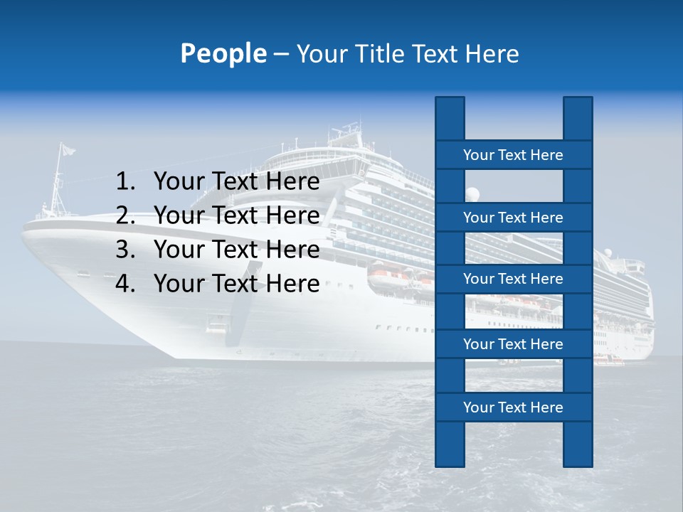 Liner Luxury Maritime PowerPoint Template