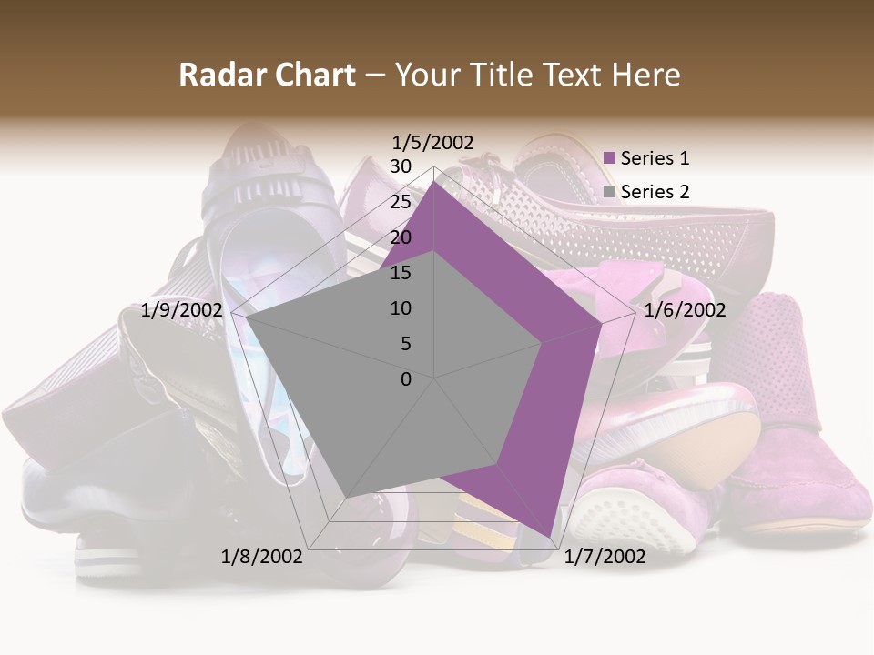 White Stack Violet PowerPoint Template