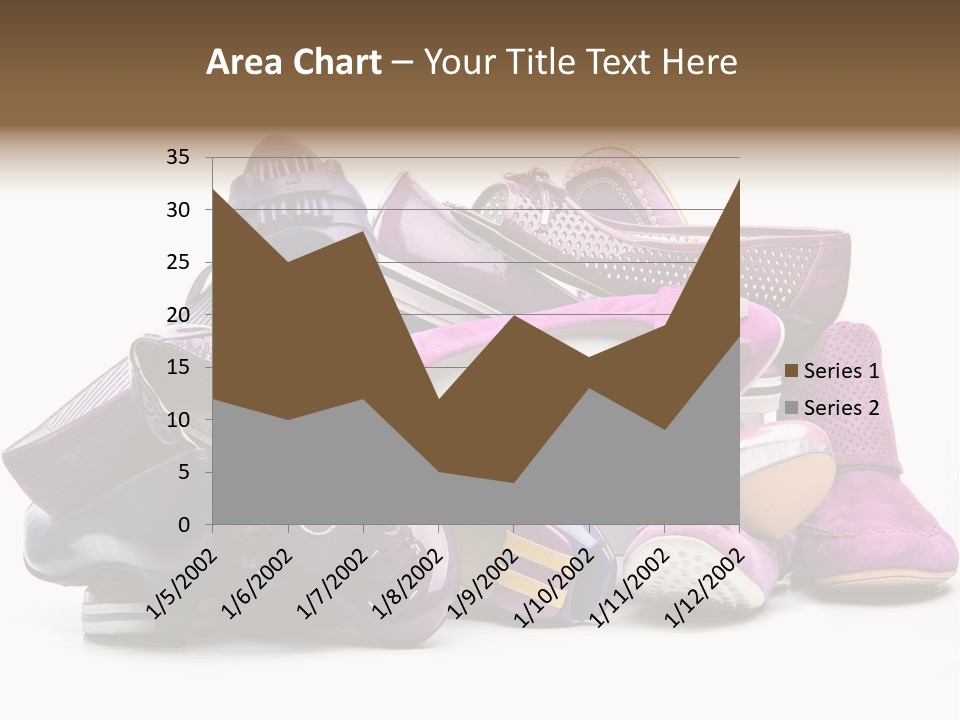 White Stack Violet PowerPoint Template