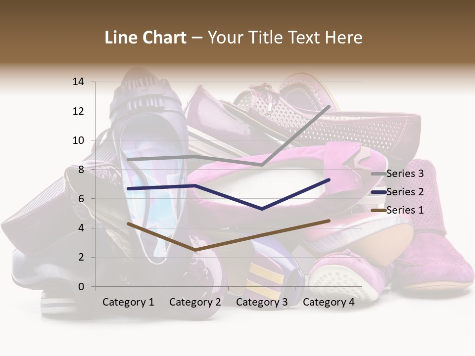 White Stack Violet PowerPoint Template