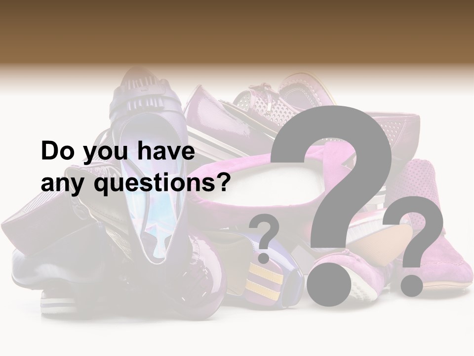 White Stack Violet PowerPoint Template