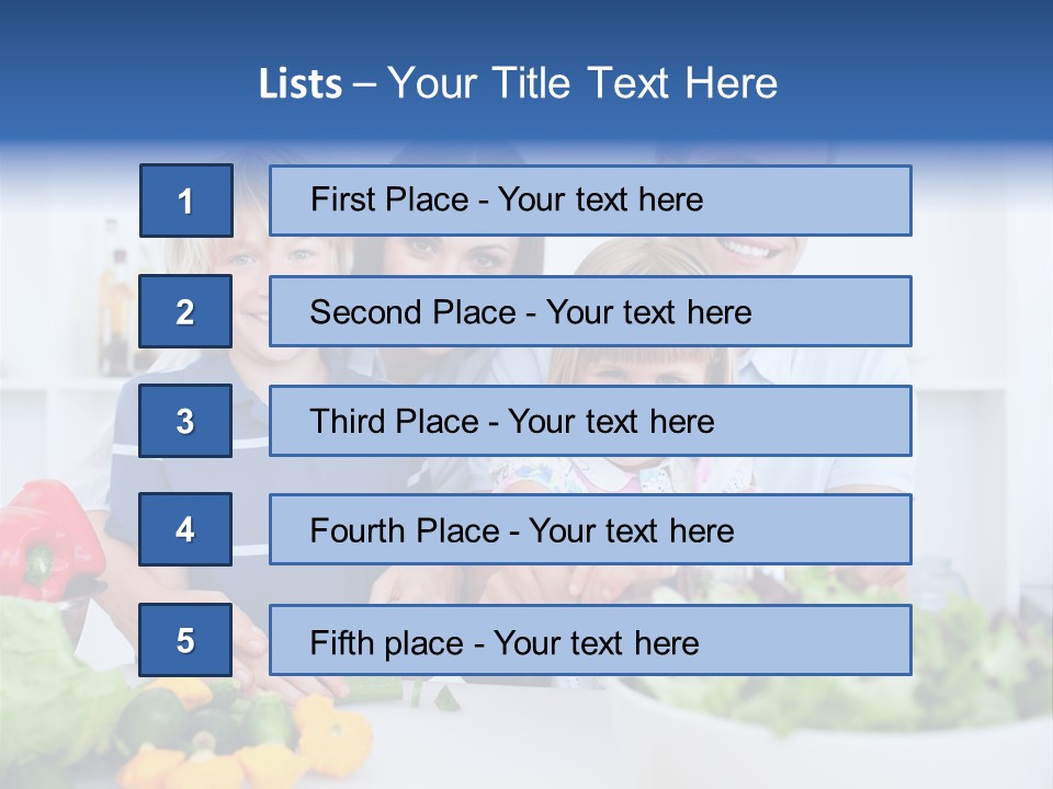 Tasty Pretty Little PowerPoint Template