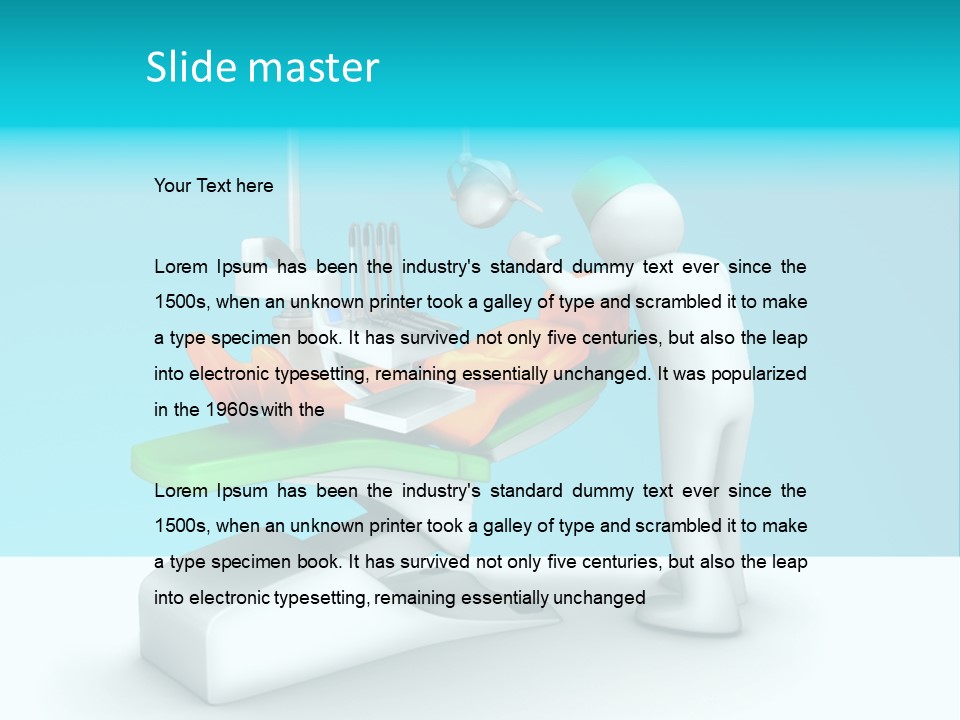 Unrecognizable Toothache Medical PowerPoint Template