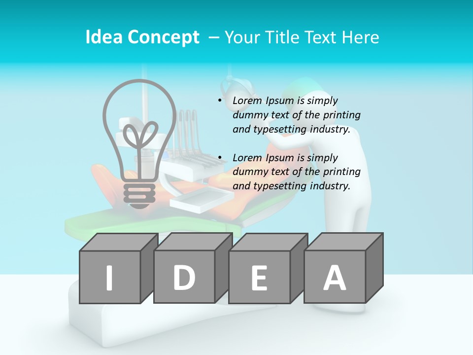 Unrecognizable Toothache Medical PowerPoint Template