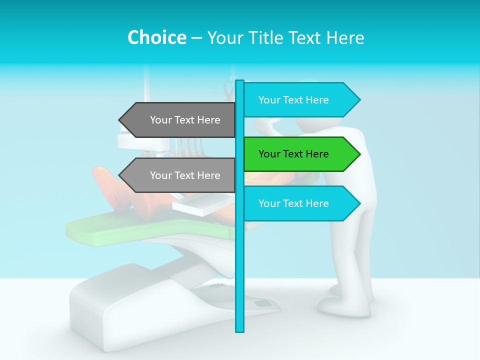 Unrecognizable Toothache Medical PowerPoint Template