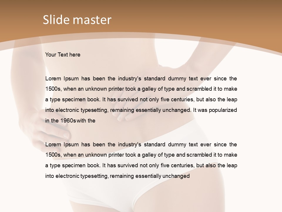 Healthy Care Lifestyle PowerPoint Template