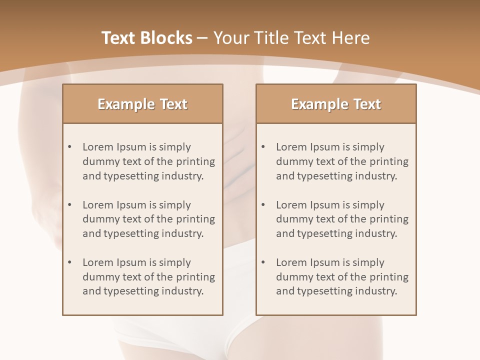 Healthy Care Lifestyle PowerPoint Template