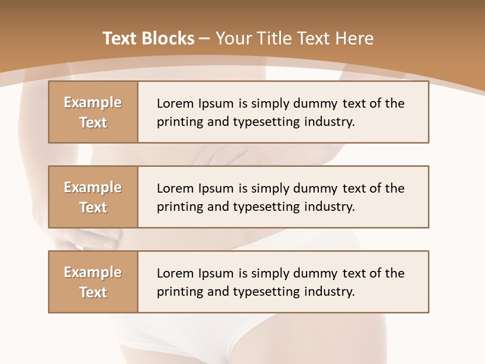 Healthy Care Lifestyle PowerPoint Template