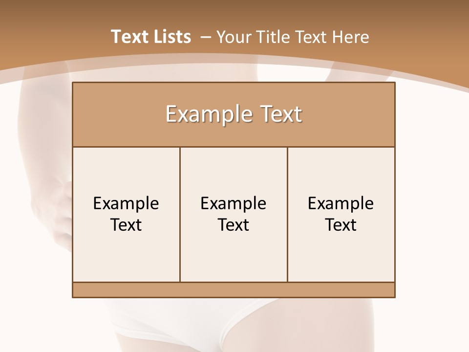 Healthy Care Lifestyle PowerPoint Template