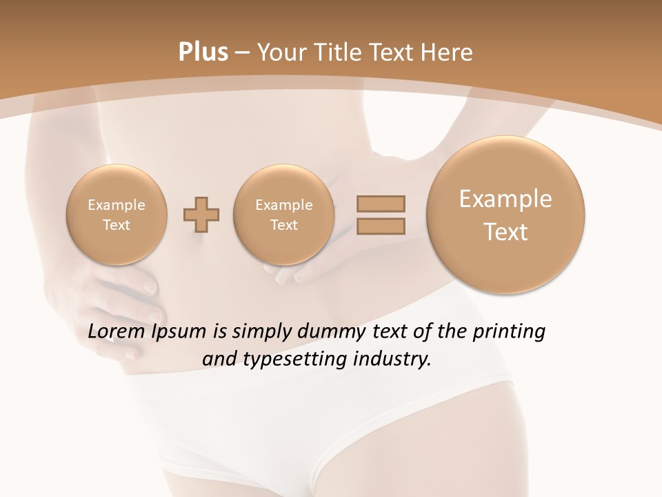 Healthy Care Lifestyle PowerPoint Template