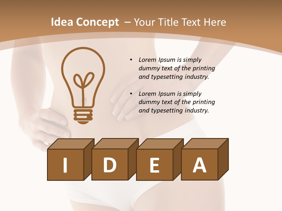 Healthy Care Lifestyle PowerPoint Template