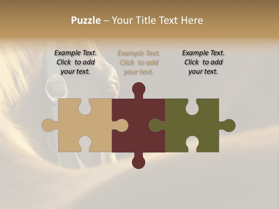 Wildlife Autumn Country PowerPoint Template