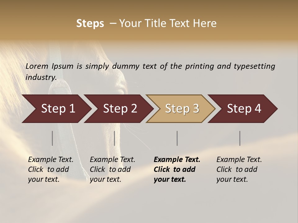 Wildlife Autumn Country PowerPoint Template
