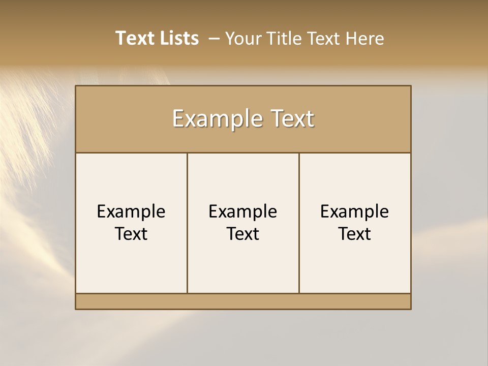 Wildlife Autumn Country PowerPoint Template