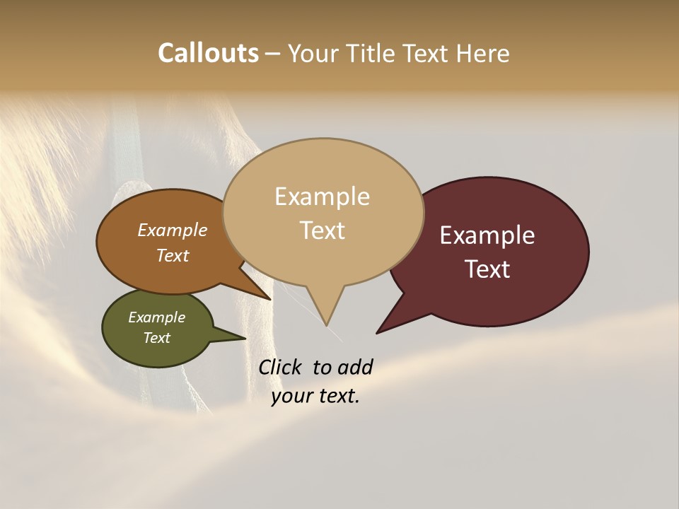 Wildlife Autumn Country PowerPoint Template