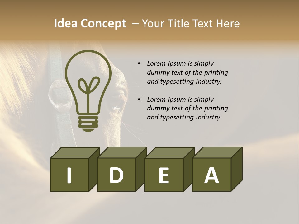 Wildlife Autumn Country PowerPoint Template