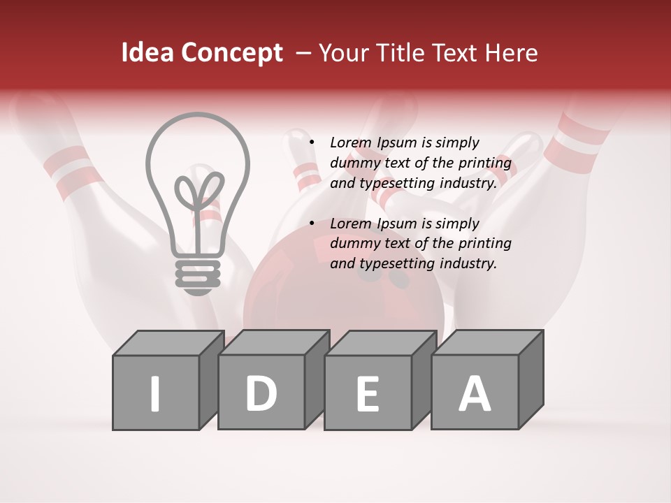 Recreational Goal Target PowerPoint Template