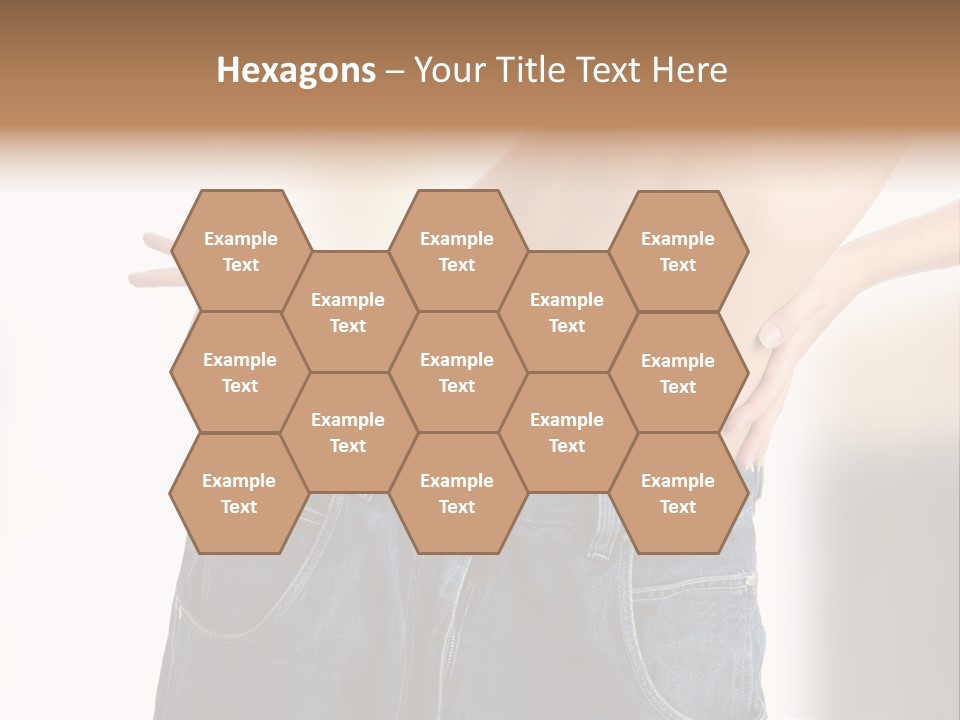 Hand Young Trousers PowerPoint Template