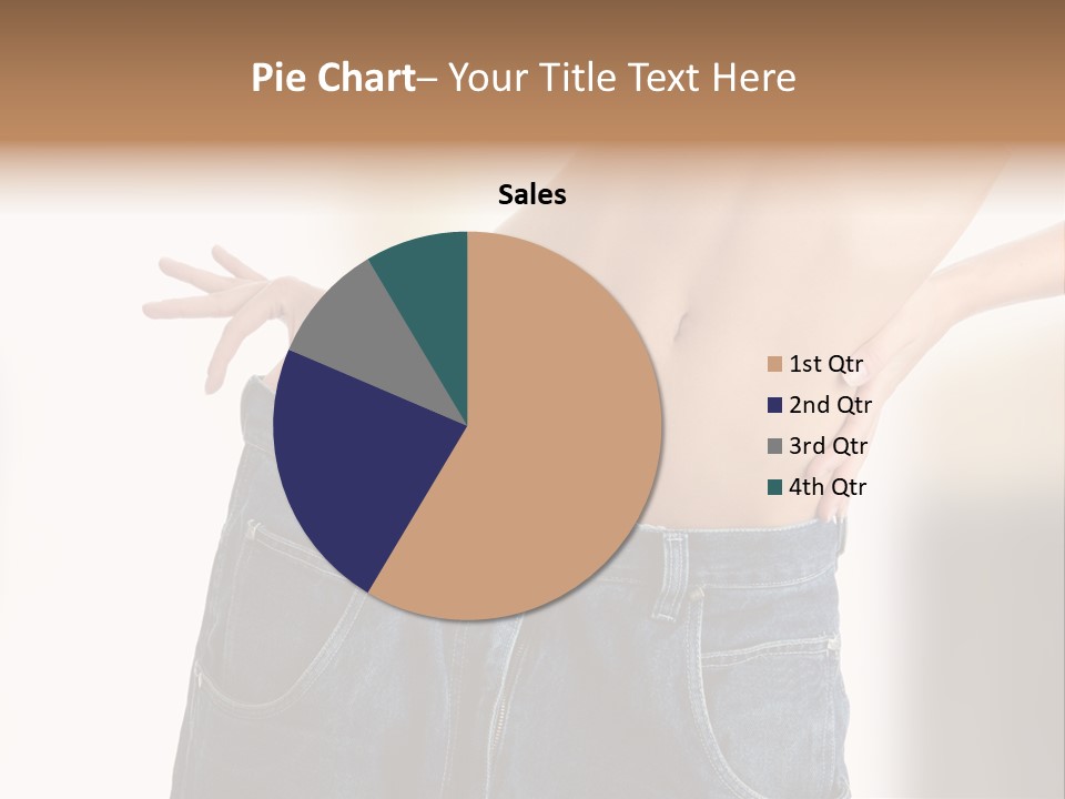 Hand Young Trousers PowerPoint Template