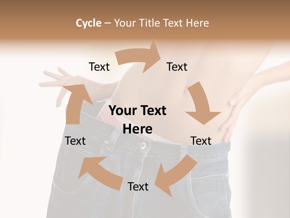 Hand Young Trousers PowerPoint Template