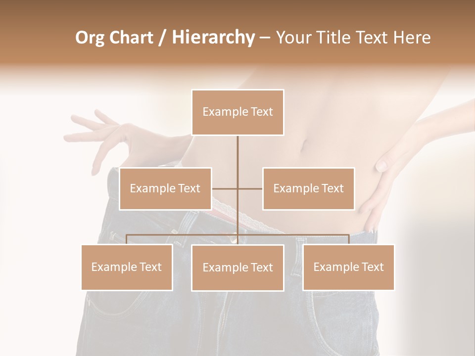 Hand Young Trousers PowerPoint Template