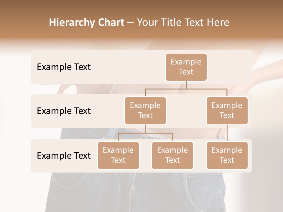 Hand Young Trousers PowerPoint Template
