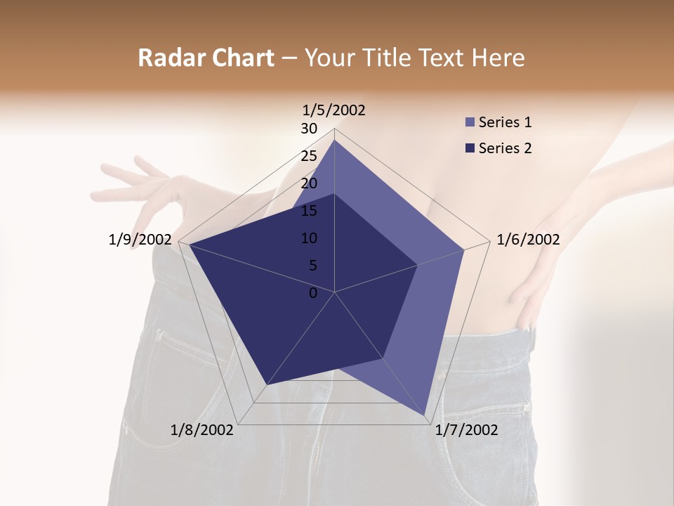 Hand Young Trousers PowerPoint Template