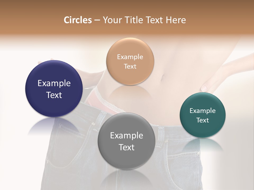 Hand Young Trousers PowerPoint Template