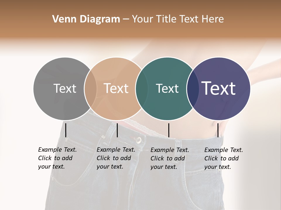 Hand Young Trousers PowerPoint Template