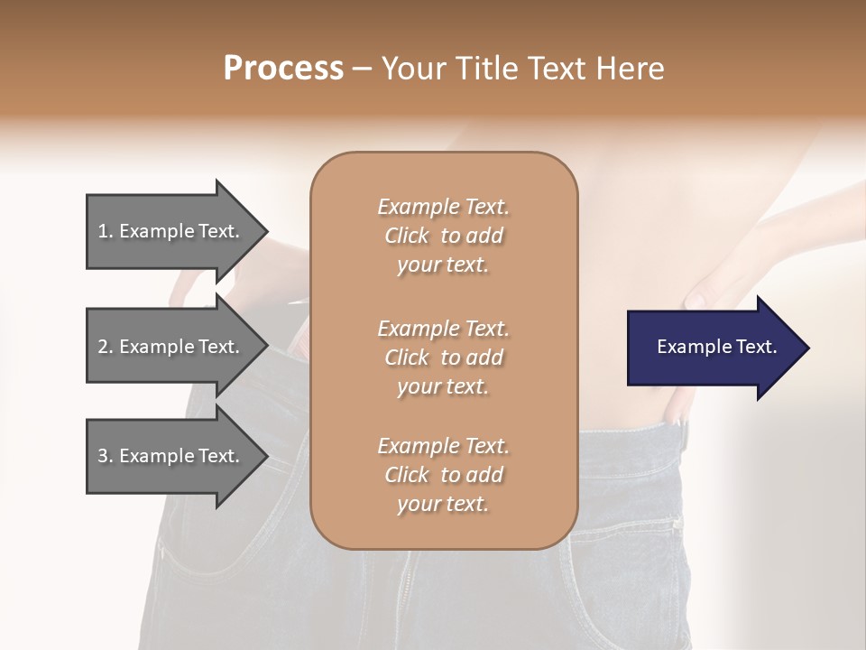 Hand Young Trousers PowerPoint Template