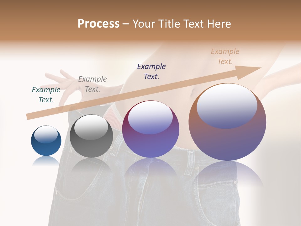 Hand Young Trousers PowerPoint Template