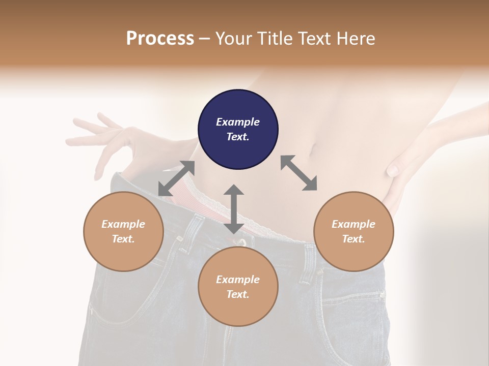 Hand Young Trousers PowerPoint Template